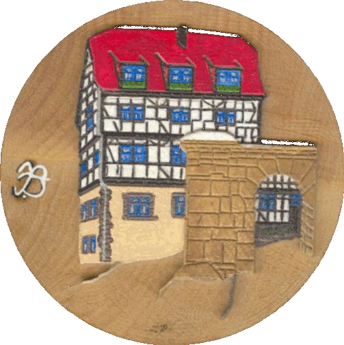 Das Benderhaus im Burgenring einst die Zehntscheune